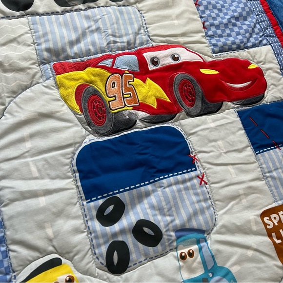 Disney Pixar Cars Baby Nursery Comforter Blanket - Picture 2 of 5